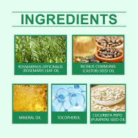 HOEGOA Fragancia brumosa Aceite esencial de romero nutritivo fuerte y suave para el cuidado del cabello - details 2