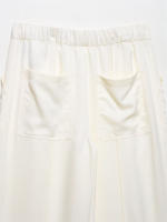 OUWU- 2025, Conjuntos De Pantalones Con Cuello Halter Para Mujer, Tops Asimétricos Con Espalda Descubierta A La Moda, Pantalones De Pierna Ancha Con Cordón, Trajes Informales - details 10