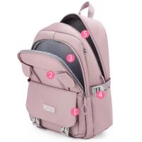Mochilas escolares de conejo para adolescentes, morrales de gran capacidad, color negro, multifuncionales, para estudiantes univ - details 2