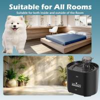Grifo de Agua para Mascotas Automático Silencioso, Filtrado, Eficiente Capacidad de 2.2L - details 2