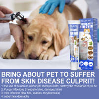 Crema eliminadora de ácaros para mascotas, crema no pegajosa para el cuidado de la piel de los perros - details 6