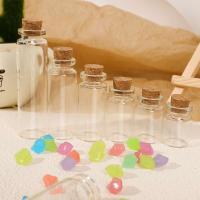 10 Uds. Botellas de vidrio con corcho DIY regalo de cumpleaños botella vacía transparente para mensajes ración de fiesta de boda de Navidad - details 1