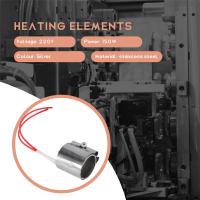 Elementos calefactores de acero inoxidable para máquina de inyección de plástico, calentador de banda de Mica, 35x45mm, 220V, 150W, 2 unidades por lote - details 6