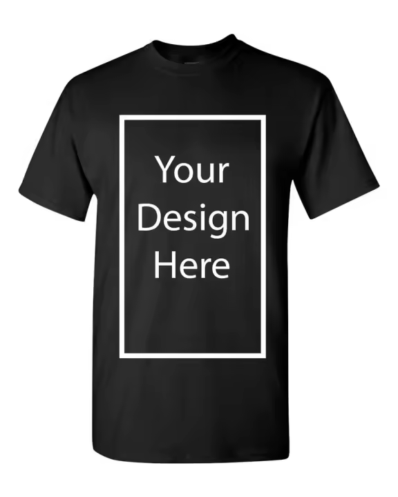 Agregue su propia camiseta personalizada para adultos con diseño de texto - 1