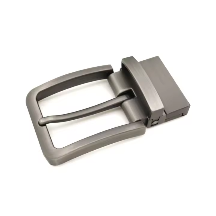 Hebillas de cinturón clásicas, hebilla de Pin de 35mm, reemplazo de cabeza de pretina de estilo informal, aleación de Zinc, punta única para manualidades DIY - 1