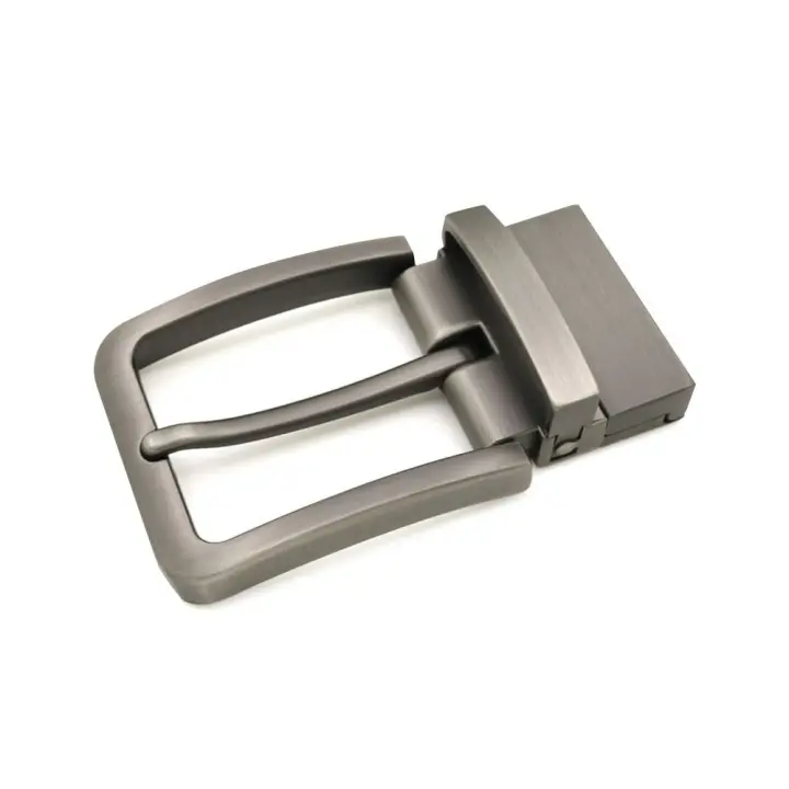 Hebillas de cinturón clásicas, hebilla de Pin de 35mm, reemplazo de cabeza de pretina de estilo informal, aleación de Zinc, punta única para manualidades DIY - 1