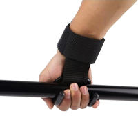Tcare Gimnasio Fitness Ganchos de Levantamiento de Pesas Guantes de Power Lifting con Correas de Muñeca 2Pcs De China - details 7