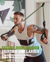 Juego de bandas elásticas de resistencia de 200 libras, cuerda de tracción de tensión, ejercicio de entrenamiento para Fitness, gimnasio en casa, equipo de entrenamiento de fuerza, 11 piezas - details 3
