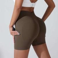 Shorts Deportivos de Yoga para Mujeres Ouwu Leggings Morados, Cintura Alta, Levantamiento de Glúteos, Secado Rápido para Correr - details 3