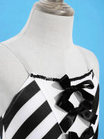 Vestido de baile de tutú de ballet a rayas de caña de caramelo para niños y niñas, disfraz de baile de patinaje artístico de Navidad para carnaval, fiesta temática de cosplay - details 28