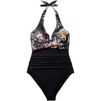 2025 Traje de baño de una pieza de talla grande para mujer, sexy con cuello en V profundo, bikini, tanga, monokini, traje de baño - details 18
