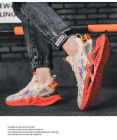 Zapatos para correr transpirables informales de gran tamaño para hombre, calcetines, a la moda, novedad de 2024 - details 3