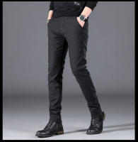 Pantalones Chinos para Hombres de Moda Primavera 2025 Estampado a Cuadros, Ajuste Delgado, Pie Small, Pantalones Largos - details 2