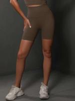 Yoga mujeres sin costuras gimnasio entrenamiento cintura alta Push Up Fiess deportes ciclismo pantalones cortos - details 55