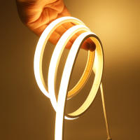 Tira de luces Led COB de alto brillo para habitación, cinta Flexible impermeable para iluminación de jardín, 12V, 24V, 320Led/m - details 8