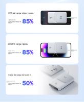 Powerbank Magnético 10000Mah Carga Inalámbrica de 15W Diseño Ultraportátil Anti-Huellas - details 2