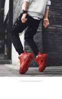 Zapatillas para correr para hombre, zapatillas ligeras para exteriores, transpirables, para caminar, trotar, zapatos con grafiti, zapatos deportivos cómodos, zapatillas para hombre - details 19