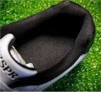 Botas de fútbol de cuero genuino antideslizantes y resistentes al desgaste con clavos cortos TF - details 2
