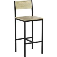 FST53X2 Lote de 2 taburetes con Respaldo,Taburete de Bar, Capacidad hasta 100 Kg,H95cm, ES (2 Taburetes-1) - details 3