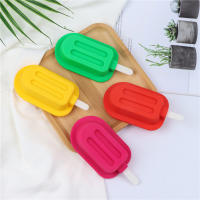 Juego de moldes de silicona para helados, set de 4 unidades de gran capacidad para hacer helados de verano, con cubierta, 65g - details 2