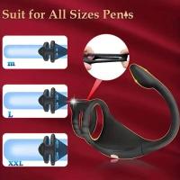 Leten Anillo de Semen de Silicona con Doble Bloqueo Amplificador de Placer y Delayo de Ejaculación - details 1