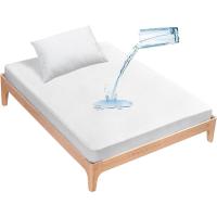 Protector de colchón impermeable, 100% Poliéster, microfibra, protector de colchón de esponja suave con esquinas - details 1