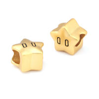 Pulseras de Brass Dorado Mate 4PCS Grande Agujero Abalorios para Hacer Joyas DIY - details 81