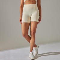Hamidou-pantalones cortos de Yoga para mujer, mallas deportivas de cintura alta para gimnasio, correr, ciclismo, Verano - details 3