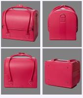 Caja de cosméticos de cuero PU para mujer, bolso impermeable de gran capacidad para maquillaje de tatuaje de viaje, nuevo - details 14