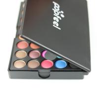 Conjunto de maquillaje combinado, 120 colores de sombras de ojos nacaradas mate, 7 pinceles para sombras de ojos - details 1