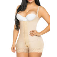 Women Full Body But Lifter Plus Size Shaper High Compression Faja Lose Weight Shaper Girdles Postpartum Shapewear - details 20