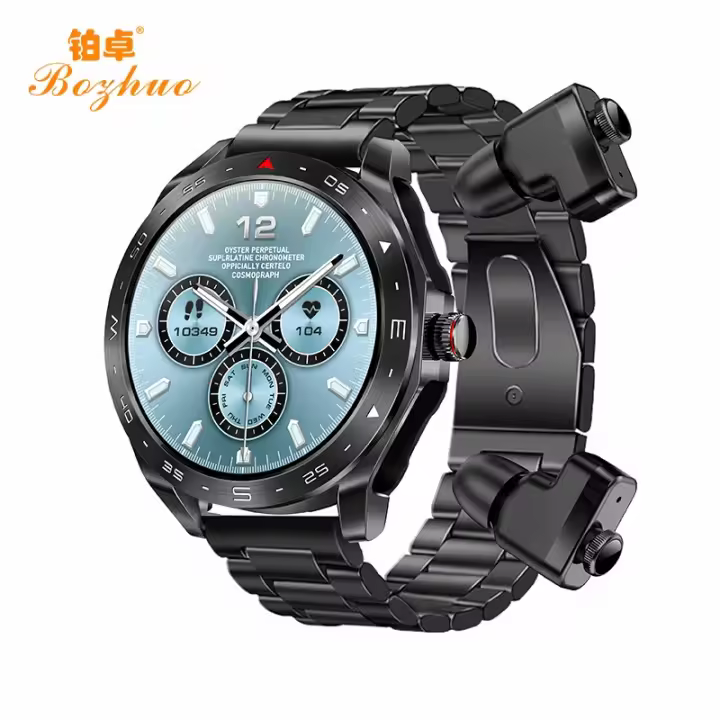 Nuevo reloj inteligente con auriculares TWS y Bluetooth calidad de audio HIFI 9D para hombres y mujeres reloj inteligente deportivo llamadas Bluetooth rastreador de ejercicios - 1