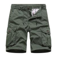 Pantalones Cargo de Algodón 100% Cintura Elástica, Múltiples Bolsillos, Estilo Táctico Militar para Hombres Moda de Verano - details 1
