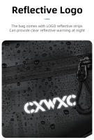 CXWXC-bolsa triangular para cuadro de bicicleta, bolsa de tubo frontal para ciclismo de montaña o carretera, totalmente impermeable, 1,8 l/3l/4l - details 14
