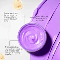 Serie de cera, Color colorido, hierbas, cuidado hidratante suave y fácil coloración, acondicionador para el cabello, estilizador de tinte mágico - details 12