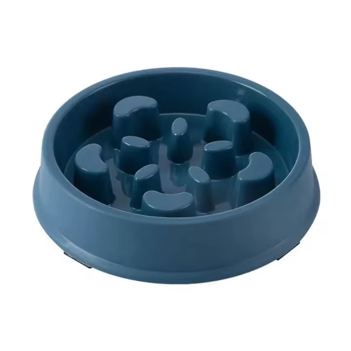 Cuenco de comedero lento para perros, cuenco de rompecabezas antideslizante, platos de alimentación más lenta para perros medianos y pequeños - 1