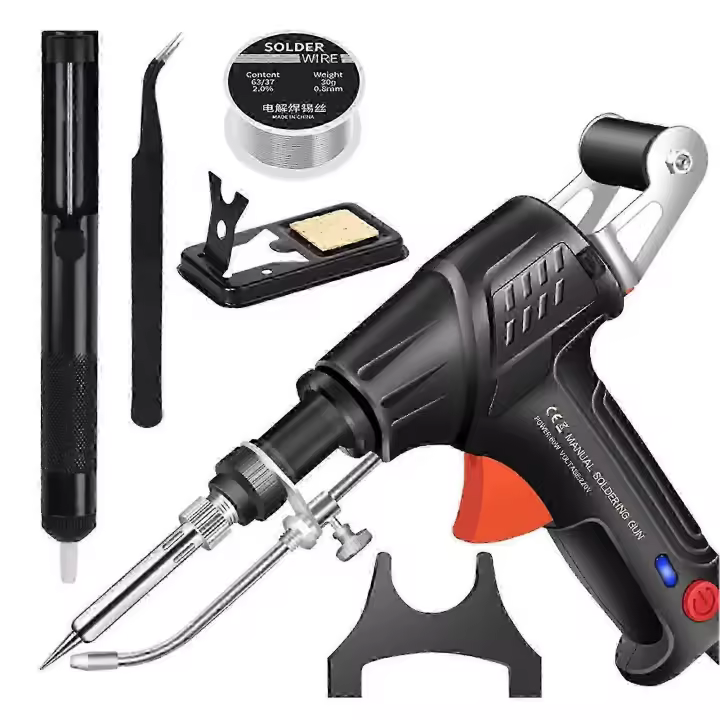 Herramientas de soldadura láser industriales con calefacción interna, Kit de herramientas de soldadura de mano con calefacción interna para reparaciones en el hogar, bricolaje - 1