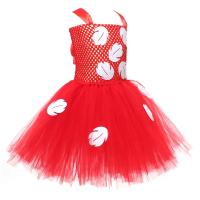 Vestido tutú para niñas de la isla hawaiana, disfraz de Lilo de dibujos animados, disfraz de cosplay elegante para niños, vestidos de princesa de fiesta Hula de playa con guirnalda de flores - details 14