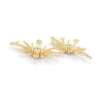 Colgantes de latón y circonita de Color dorado de 18K para mujer, joyería artesanal de alta calidad, collar, pendientes, accesorios - details 16