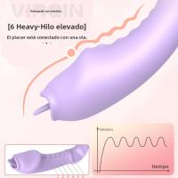 Juguetes sexuales, control remoto inalámbrico usando huevos vibrantes sexuales juguetes adultos femeninos vibrador de silicona succionando tapón anal nuevas cuentas de tracción. - details 1