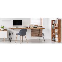 Silla de Conferencia Ergonómica Base Resistente en Forma de Trineo Soporte de Lujería Ajustable y Reposapazos - details 6