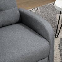 Silla de Relax Rebanable Manual Alta Comodidad en Sillón para Dormitorio y Oficina Carga de 150kg - details 8
