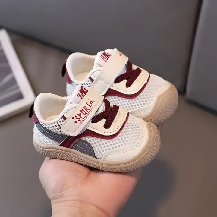 Zapatos de suela blanda para bebés y niños pequeños, zapatos de primavera y verano para niños y niñas, transpirables y antideslizantes - 1