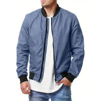 Chaqueta de béisbol de piloto deportivo para hombre, abrigo informal de talla grande, primavera y otoño, 2024 - details 6