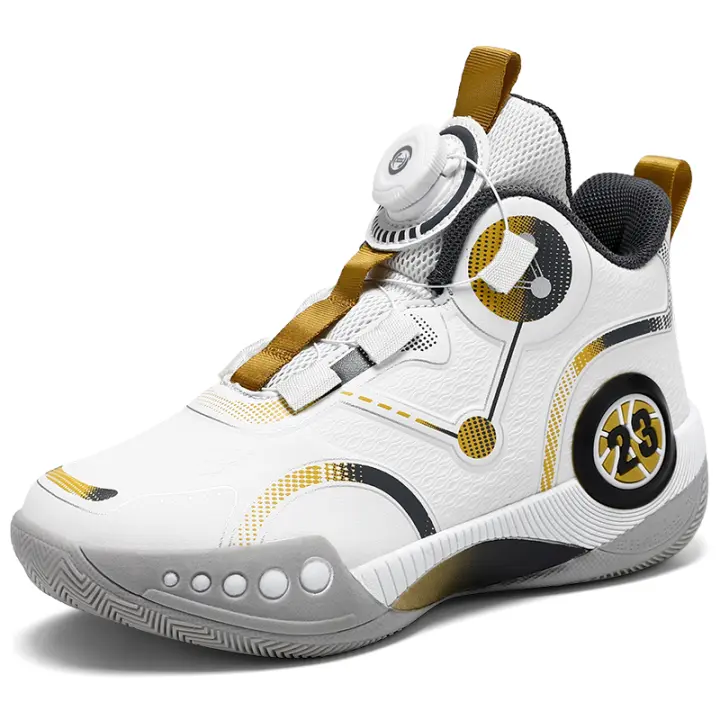 Zapatos cómodos antideslizantes de baloncesto para niños, ligeros, resistentes al desgaste, juveniles y a la moda. - 1