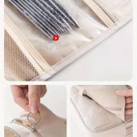 Bolsa de Higiene Personal Impermeable Almacenamiento Colgante de Malla con Bolsillos para Viajes - details 7