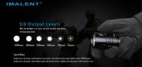 Linterna Imalent MS03 de alta luz con 3 LEDs XHP70.2 13000 luminosidades, 324m de alcance, carga rápida, a prueba de agua, uso diario portátil - details 5