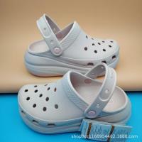 Sandalias de Mujer con Orificios Pantuflas Suela Gruesa Aumento de Altura Zapatos de Exterior para Papá - details 9