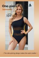 Traje de baño estampado de una pieza para mujer, traje de baño femenino, ropa de playa, bikini 2024 - details 4