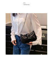 Bolso de Cadena Niche, Bolso de axila con Textura de alta gama para Mujer, Bolso Baguette de hombro a la moda, Bolso Cruzado - details 13